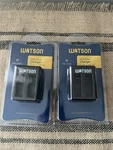 New Pack Combo Watson Mini Duo MD-2303 Charger For Gopro AHDBT-401. Fixed Price $7.00.