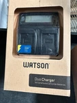 Watson Duo Charger DX-1517 For Canon / LP-E6N Batteries New In Box. Fixed Price $33.00.
