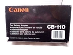 Canon CB-110 Car Battery Adapter 8MM Video Accessory Camcorder 12V. Fixed Price $35.00.