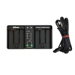 Nikon MH-26 Dual Battery Charger For EN-EL18 Li-ion Batteries D4 D5 D6 Black. Fixed Price $89.95.