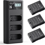 K&f Concept Pack EN-EL14 Battery Upgrade Lcd Charger For Nikon D5300 D5600. Fixed Price $39.99.