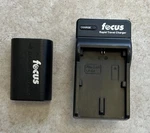 Focus Rechargable Battery And Travel Charger FC-LPE6BC For Canon LP-E6. Fixed Price $18.99.