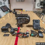 Sony PXW-FS7 4K Camera W/ Extension Unit & Wooden Hardware (s/n: 0022569). Fixed Price $1700.00.