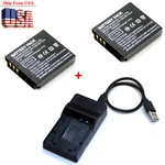 Battery / Charger For Panasonic Lumix DMC-LX1 DMC-LX2 DMC-LX3 DMC-FS1 DMC-FS2 Us. Fixed Price $37.88.
