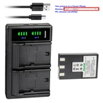 Kastar Battery Slim Charger For NB-1LH NB1L & Canon CBC-NB1 CB-2LS. Fixed Price $9.99.