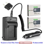 Kastar Battery And Normal Charger Kit For Sony NP-BK1 Type Cybershot Dsc W180. Fixed Price $6.49.