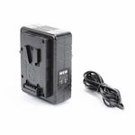 Red Digital Cinema Compact Dual V-lock Charger Mfr# 740-0054 SKU#2052339. Fixed Price $149.01.