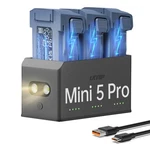 Lktop 100W Mini 5 Pro Parallel Charging Hub Dji Drone Battery Charger. Fixed Price $63.89.