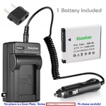 Kastar Battery And Normal Charger Kit For Canon NB-8L NB8L CB-2LAE. Fixed Price $6.49.