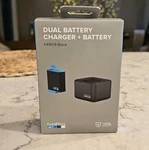 Gopro ADDBD-001 HERO9 Dual-battery Charger + Spare Black. Fixed Price $29.99.