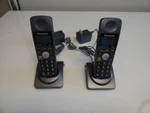 ZZ4: Lot Of 2 Panasonic (PQLV30053ZAB) Expansion Handset/cradle/adapter. Fixed Price $31.60.