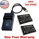Charger +2X Battery For Jazz HDV178 HDV188 HDV205 DV177 DV169 DV179 Camcorder. Fixed Price $37.98.