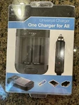 Vivitar Universal Battery Charger - Black. Fixed Price $15.50.