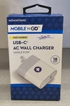 Mobile To Go Fast Usb-c Ac Wall Charger Single Port 18W. Fixed Price $6.76.