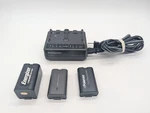 Genuine Panasonic PV-DAC9 For Video Cameras Oem Dual Battery Charger W/3. Fixed Price $20.00.
