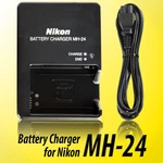 MH-24 Battery Charger For Nikon EN-EL14 P7100 P7000 D5100 D3100 D3200 Camera. Fixed Price $18.99.