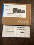 Aja 3GDA 5-WAY Sdi Video Splitter And Medical Grade Power Supply. Fixed Price $349.00.
