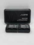Jyjzpb DB-FZ100 Dual Battery Charger & Power Bank Case + 2 NP-FZ100 Batteries. Fixed Price $29.99.
