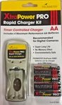 New Promaster Xtrapower Rapid Charger Kit 4-AA Rechargeable Batteries. Fixed Price $17.99.