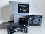 Leica Monochrom TYP246 Digital Rangefinder Camera Body With Hand Grip, Battery. Fixed Price $7855.00.
