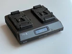 Pro Dual V-mount Charger XC-2LS. Fixed Price $150.00.