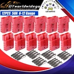 12PCS 50A 6-12 Gauge Battery Quick Winch Connector Plug Power Supply. Fixed Price $17.59.