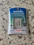 Digipower NB-5L 3.7V 850 Mah Battery For Canon SX230 SX210 SX200 SD970. Fixed Price $9.98.