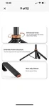 Uurig Tripod For Gopro Camera Sports Extendable Selfie Stick Waterproof. Fixed Price $24.99.