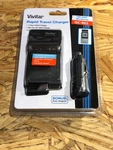 Vivitar QC-902 Rapid Travel Camera Charger (brand New Sealed). Fixed Price $8.49.