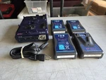 Endura System Idx VL-2 Plus Dual Charger W Three 7S & 50 Batteries. Fixed Price $249.99.