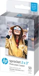 Hp Sprocket 2" X 3" Premium Sticky-backed Zink Photo Paper White. Fixed Price $24.99.