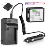Kastar Battery Travel Charger For Panasonic DMWBLB13 DE-A49 Lumix DMC-G1W. Fixed Price $6.99.