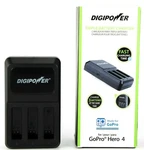 Digipower Triple Battery Charger For Gopro Hero 4. Fixed Price $25.36.