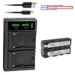 Kastar Battery Lcd Dual Charger For Gvm LED480 LED520 LED672 LED896 Video Light. Fixed Price $23.99.