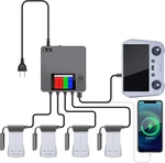 Hanatora Lcd Simultaneous Charger With Storage For Dji Mini 3,3 Black. Fixed Price $90.98.