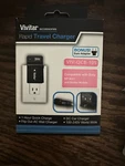 Vivitar Accessories Rapid Travel Charger VIV-QCB-105 W/battery. Fixed Price $15.99.
