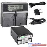 Kastar Battery Lcd Dual Fast Charger For Sony BP-U30 BP-U90 BP-U98 BP-U65 BC-U2. Fixed Price $284.99.