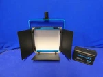 Dracast DRSP-500D Led Daylight 5600K W/barndoors, DS-90SC V-mount. Fixed Price $85.00.