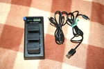 Artman Cd-sd 404L Triple Slot Usb-c Charger W/ 3 NP-FW50 Batteries. Fixed Price $22.00.