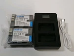 Gkugeygo EN-EL3E 2PK Battery & Charger Replacement For Nikon Digital Slr Camera. Fixed Price $25.00.