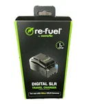 Digipower Re-fuel RFDSLR500N Digital Travel Charger For Nikon Camera Battery. Fixed Price $19.99.