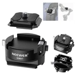 Neewer Quick Release Plate Kit Auto Lock Square Qr Camera Tripod Mount. Fixed Price $18.99.