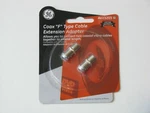 General Electric Coax Type Cable Extension Two Video Connector Adapter F/f. Fixed Price $9.94.
