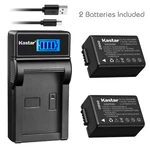 Kastar DMWBMB9 Battery + Charger For Panasonic Lumix DC-FZ80 DMC-FZ40K FZ45 FZ47. Fixed Price $25.99.