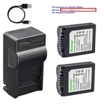 Kastar Battery Ac & Usb-c Charger For Panasonic Lumix DMC-FZ7 FZ8 FZ18 FZ28 FZ35. Fixed Price $25.99.