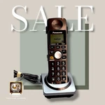 Panasonic (PQLV30053ZAB) Expansion Handset & Charging Cradle W/ Ac Power Supply. Fixed Price $11.99.