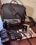 Hitachi VM-E510A 8MM Video Camera Camcorder Converts Aa Batt Charger Bag Works. Fixed Price $89.99.