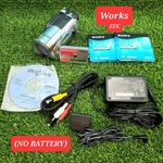 Hitachi DZ-HS300A Dvd Hdd Hybrid Video Camcorder & Accs. (no Battery) Works Euc. Fixed Price $45.00.