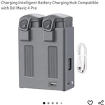 Yx 100W Dual Battery Charger Hub Gray For Dji Mavic Pro X004RK101N Model. Fixed Price $30.00.