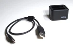 Gopro Dual Battery Charger Model BLBC1 For HERO9/10 - Includes Power Cable. Fixed Price $11.99.